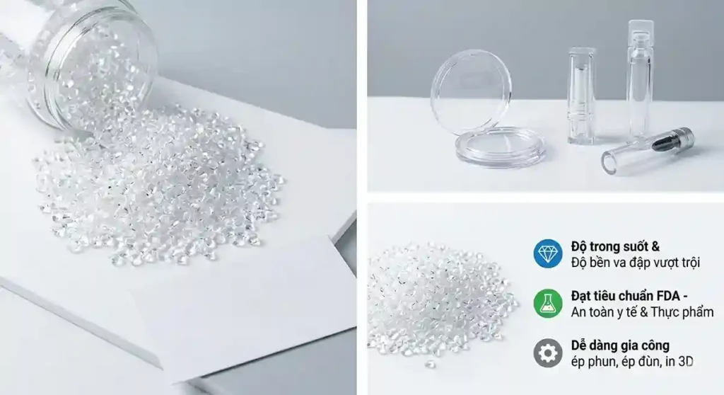 GIÁ HẠT NHỰA PETG