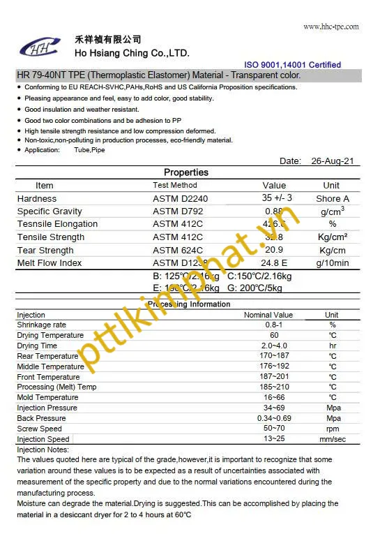 TPR HR79-40NT TPR HR79-40NT