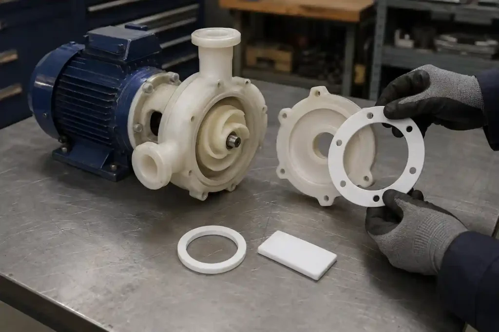 ung-dung-pvdf-va-ptfe-trong-bom-hoa-chat ung-dung-pvdf-va-ptfe-trong-bom-hoa-chat